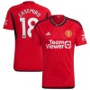 Maillot de Supporter Manchester United Casemiro 18 Domicile 2023-24 Pour Homme